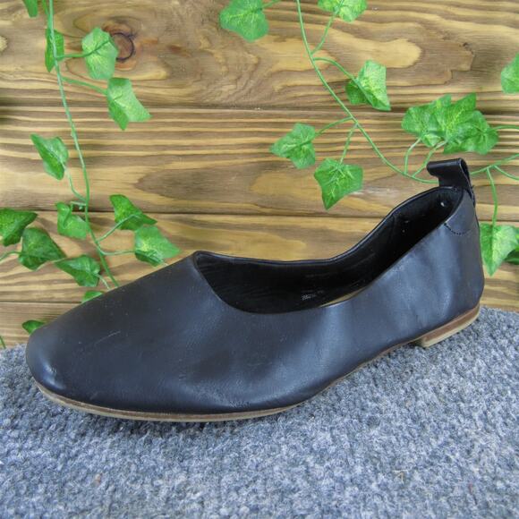 Time And Tru Women's Ballet Black Synthetic Sz 6.5 Wide Used‎ 2025 - Picture 1 of 6